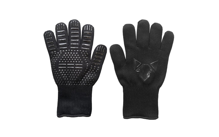 Fennek Grillhandschuhe Schwarz Aramid Silikon Universalgröße Grills & Feuerstellen Fennek Grill