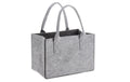 Glorex Tasche Filz Grau/Anthrazit