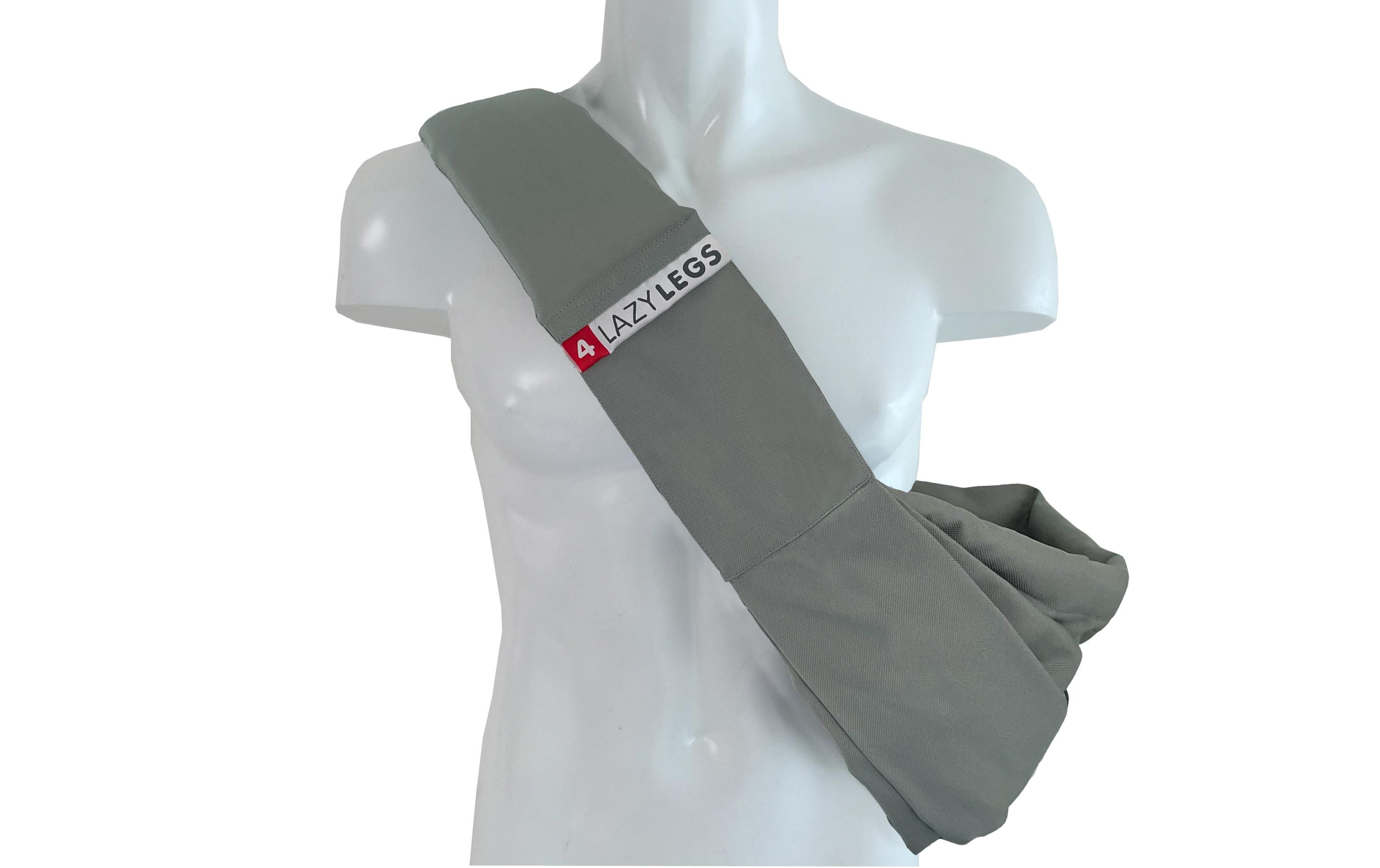 4LazyLegs Tragetuch aus Canvas, Mineral Grey, Größe S Sport & Freizeit > Freizeit > Zubehör 4LazyLegs