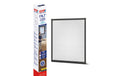 tesa Insect Stop Fliegengitter Aluminium anthrazit teleskopisch 80-140 cm Garteneinrichtung tesa