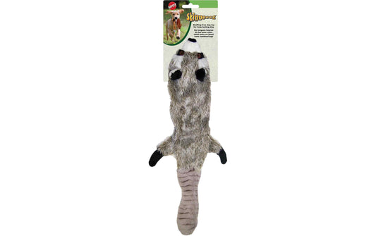 Skinneeeze Hunde-Spielzeug Plüsch Waschbär, L
