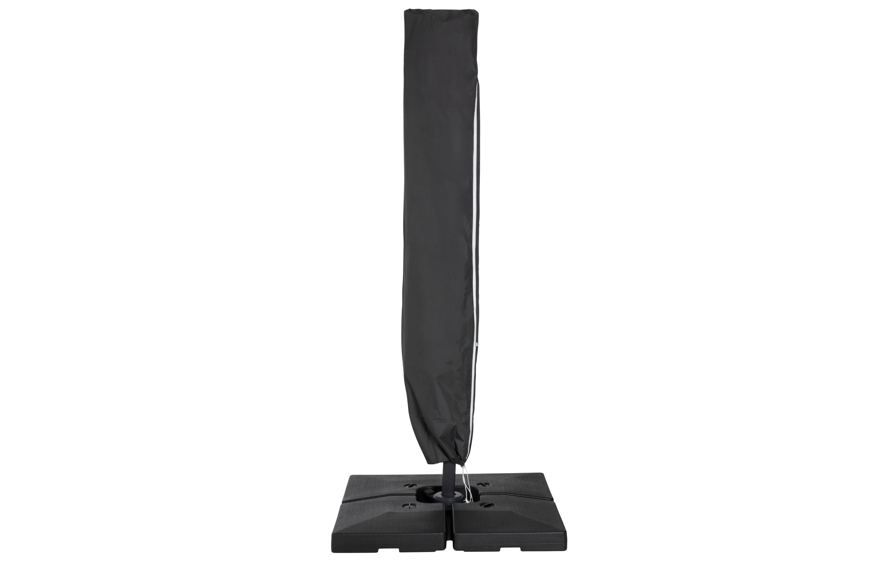 COCON Abdeckhaube Mini Roma grau wetterfest 228x46 cm Garteneinrichtung COCON