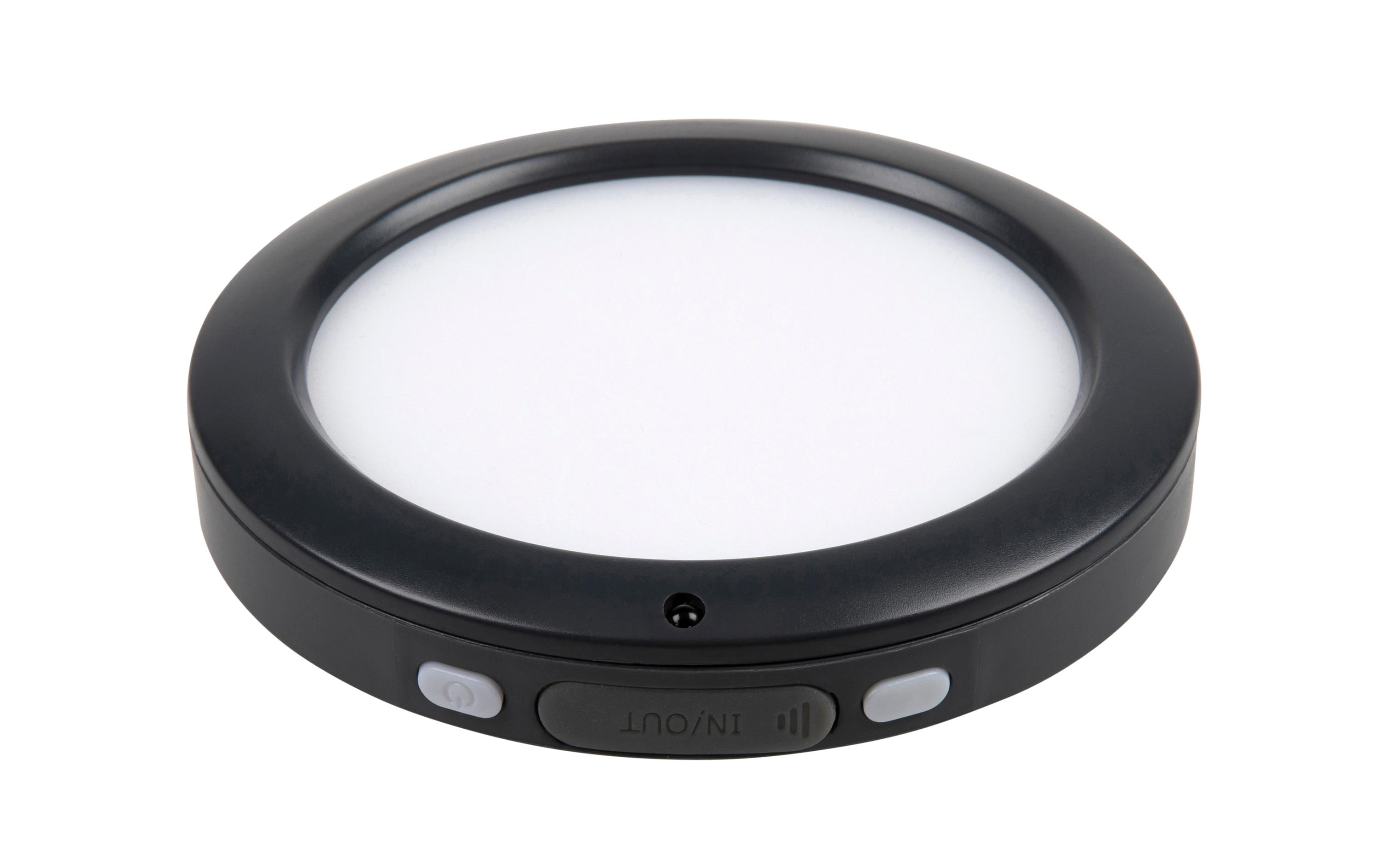 COCON LED-Lampe Akku Silbergrau 13,5 cm für Outdoor Garteneinrichtung COCON