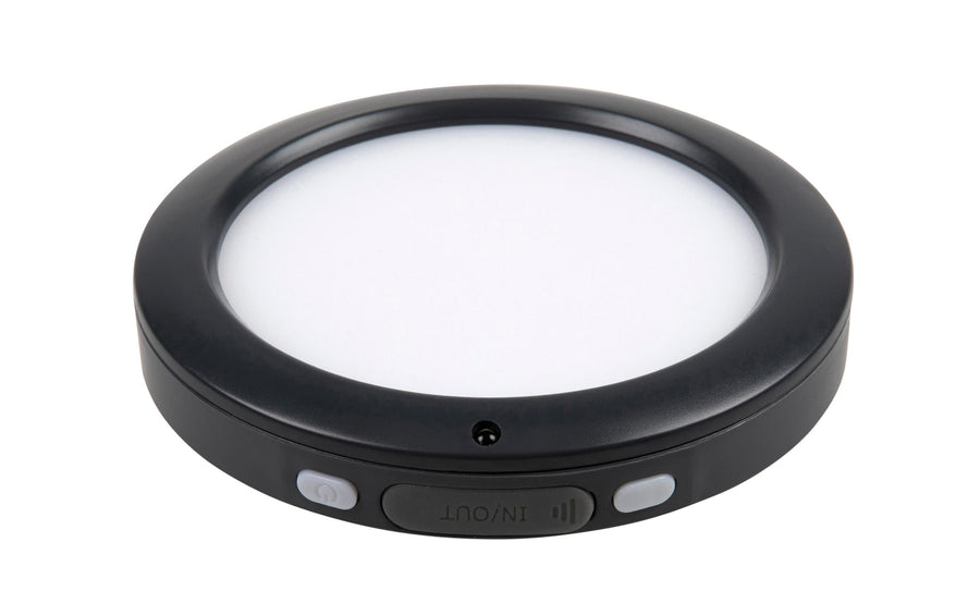 COCON LED-Lampe Akku Silbergrau 13,5 cm für Outdoor Garteneinrichtung COCON