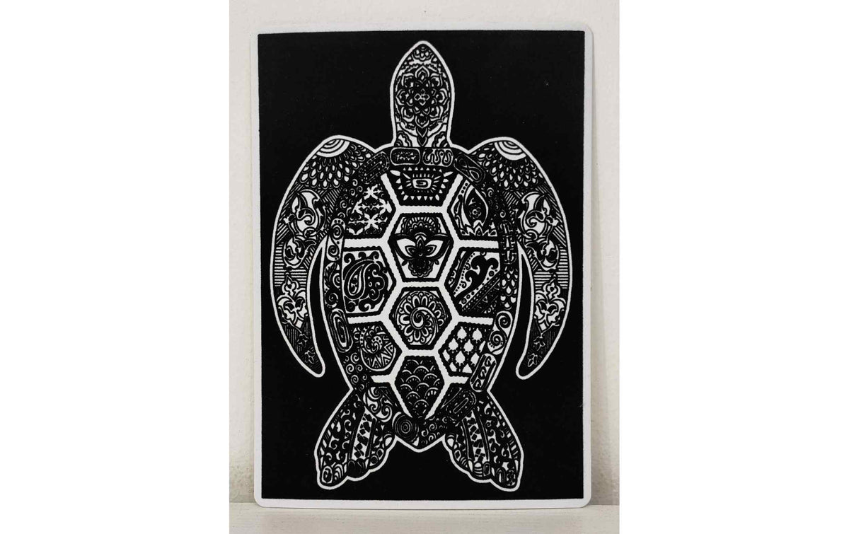 Tataruga Malset Samtbild Schildkröte A4