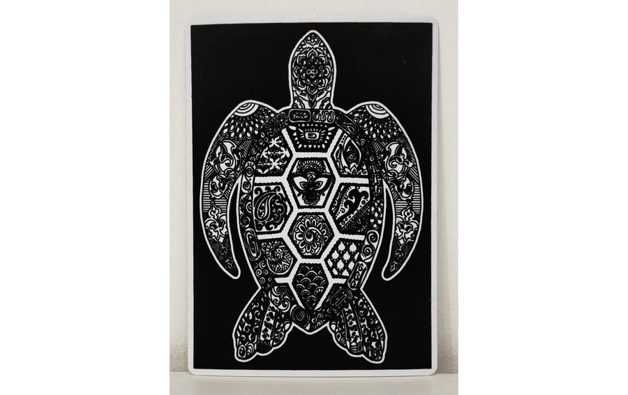 Tataruga Malset Samtbild Schildkröte A4