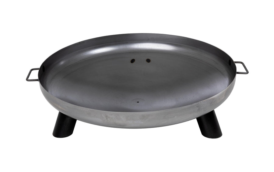 Feuerschale Fire aus Stahl 80cm – robuste Feuerstelle für Garten Grills & Feuerstellen Innovesta