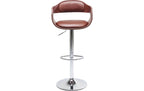 Kare Barhocker Monaco Nougat/Braun