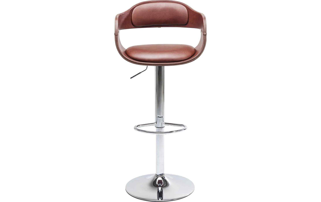 Kare Barhocker Monaco Nougat/Braun