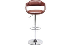 Kare Barhocker Monaco Nougat/Braun