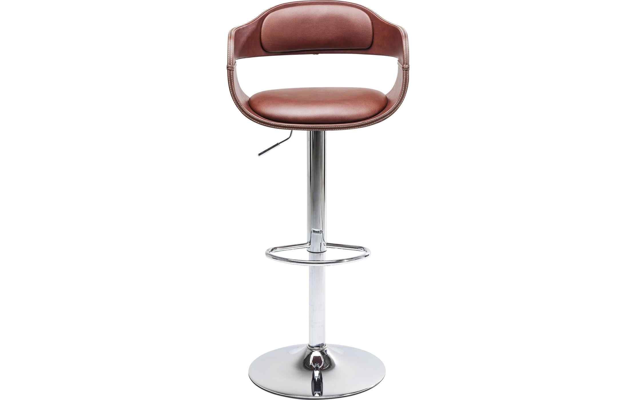 Kare Barhocker Monaco Nougat/Braun