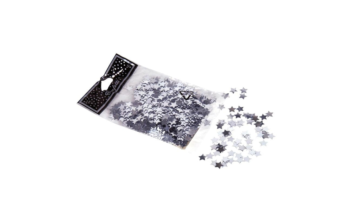 Dekomat AG Streudeko Sterne 30 g, 1 cm, Silber