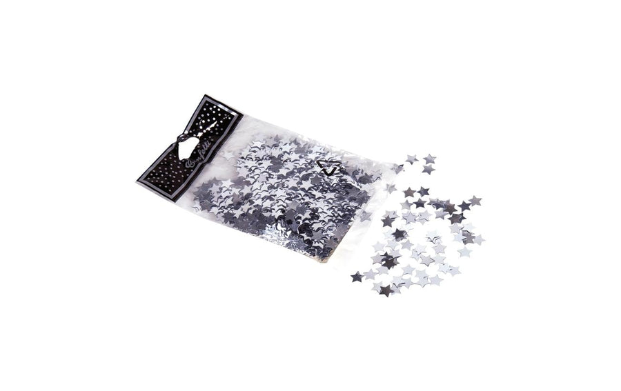 Dekomat AG Streudeko Sterne 30 g, 1 cm, Silber