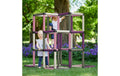 Quadro Spielturm Kletterpyramide HOME berry
