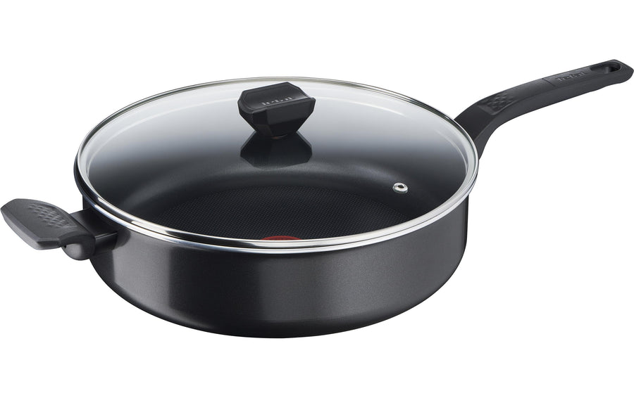 Tefal Schmorpfanne Sautoir Easy Cook & Clean mit Deckel 28 cm Aluminium