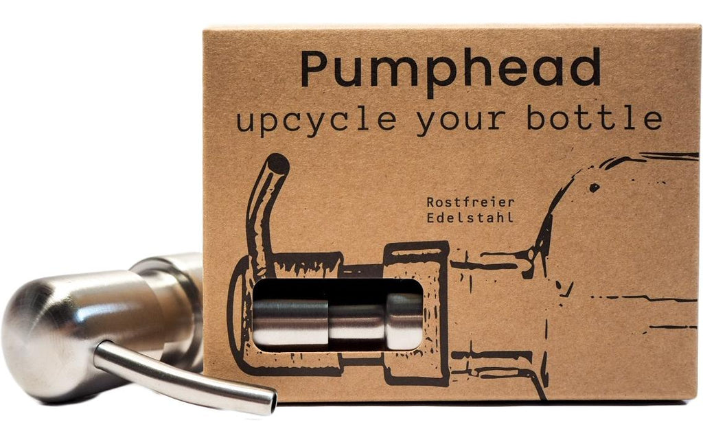 Pumphead Seifenpumpe für Glasgetränkeflaschen