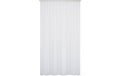 Hubatka Tagvorhang Voile, 200x240 cm Weiss, 100% Polyester, Waschbar 30 °C