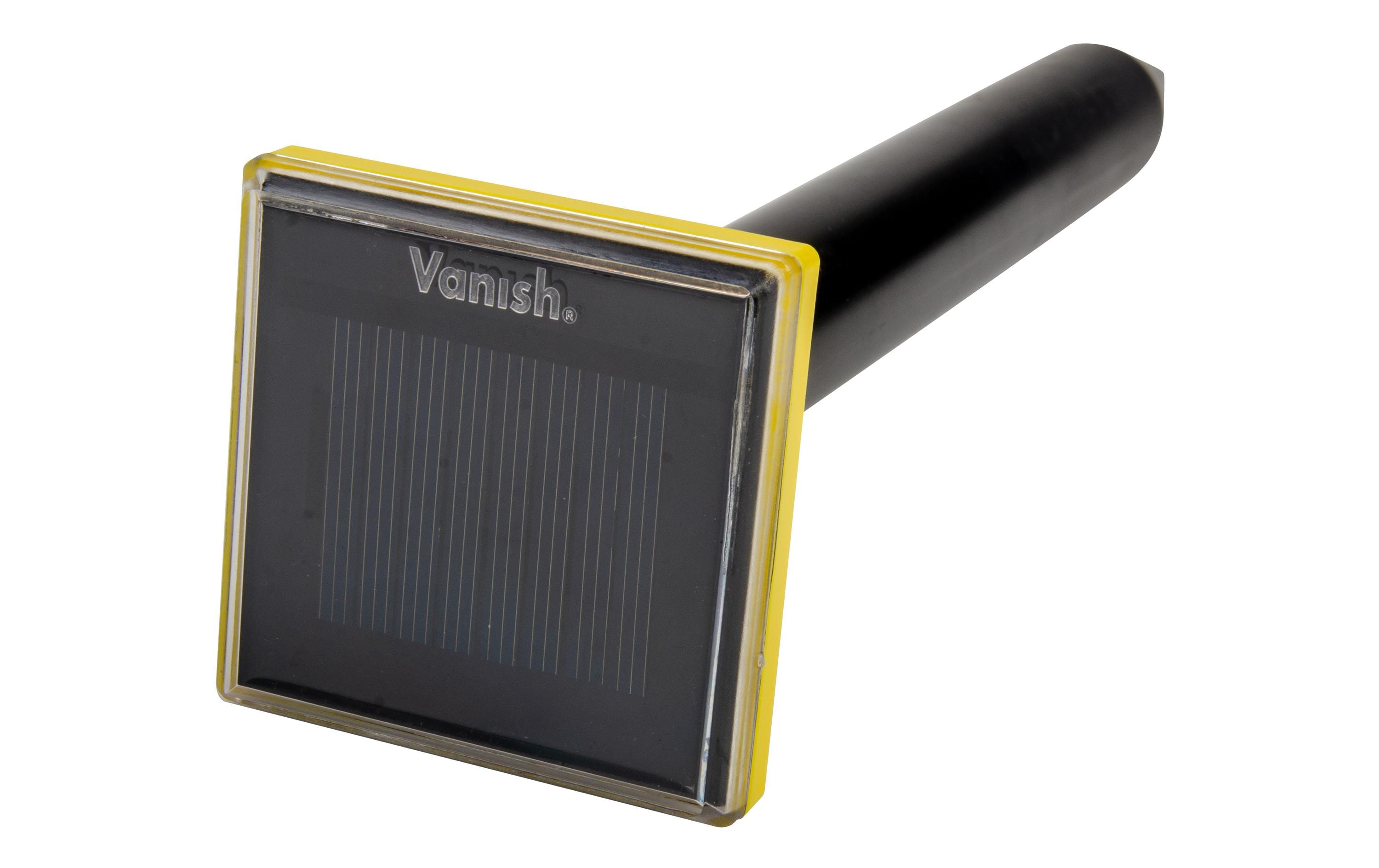 Vanish Solar-Maulwurfvertreiber Tiervertreiber solarbetrieben Garteneinrichtung VanishTM
