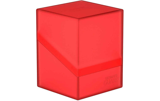 Ultimate Guard Kartenbox Boulder Deck Case Standardgrösse 100+ Ruby