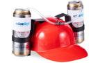 Partyaccessoire Trinkhelm Blau aus Kunststoff