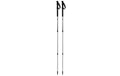 KOOR Wanderstock Alu silber-schwarz 140cm EVA Griff, Teller, Antishock, Rotating Lock