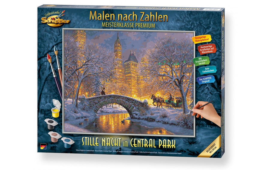 Schipper Malen nach Zahlen Stille Nacht im Central Park