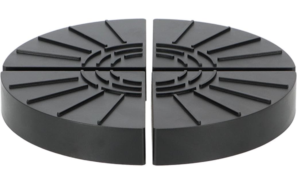 Esschert Design Blumentopffüsse 4er-Set, Schwarz