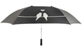 Esschert Design Partner-Regenschirm XL Schwarz/Grau