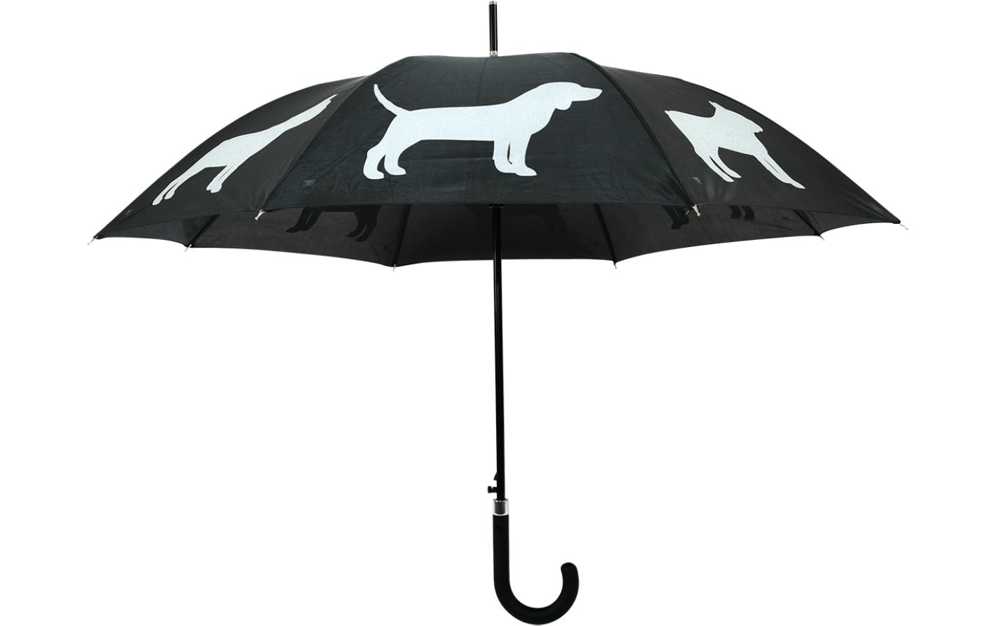 Esschert Design Schirm Reflektor Hunde Schwarz/Grau