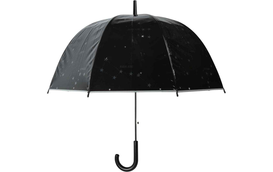 Esschert Design Schirm Sternenhimmel Weiss/Schwarz