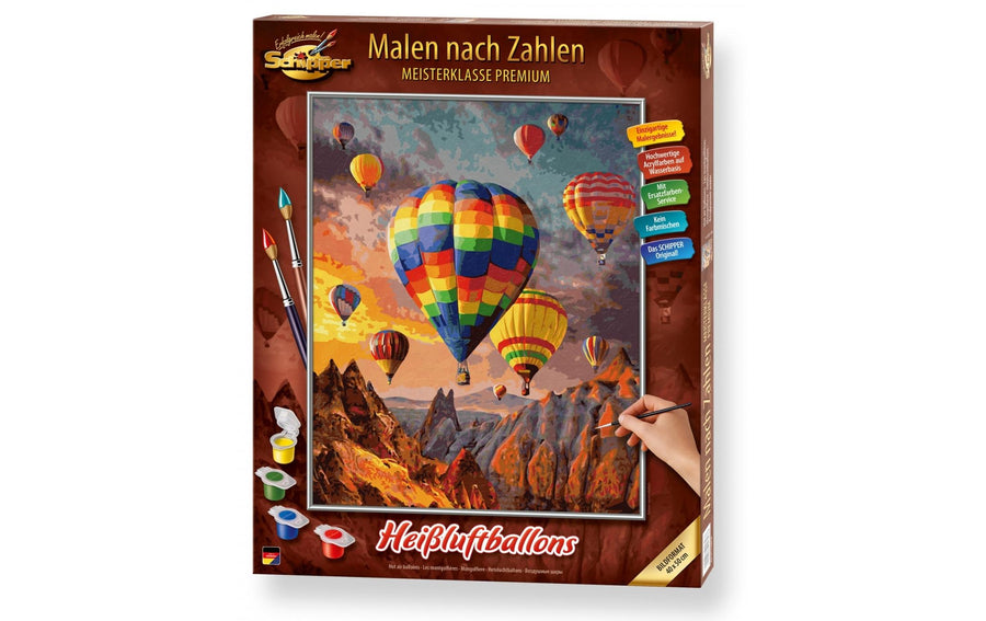 Schipper Malen nach Zahlen Heissluftballons