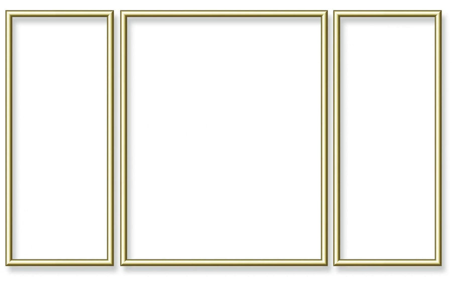 Schipper Zubehör Alurahmen Tritpychon Gold 50 x 80 cm