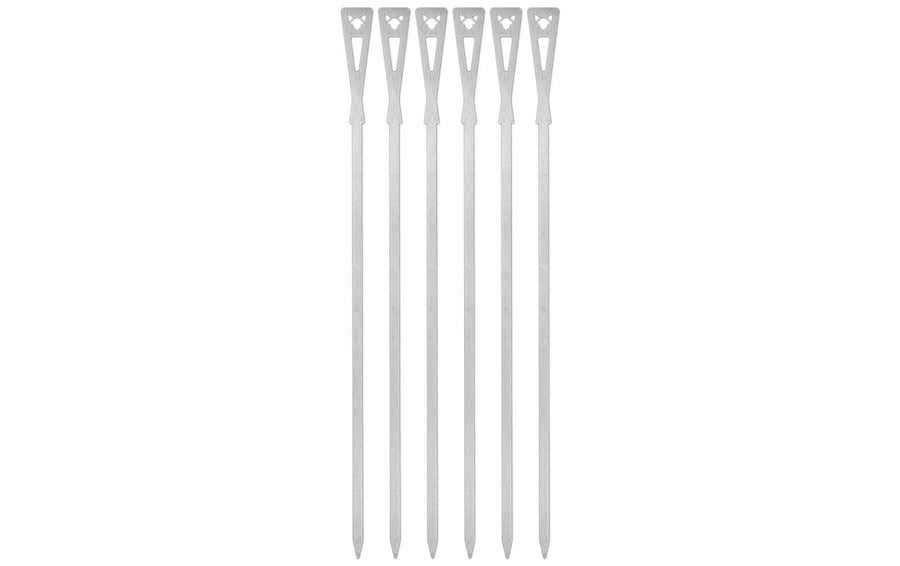 FENNEK Grillspieße lang wiederverwendbar für BBQ und Camping Grills & Feuerstellen Fennek Grill