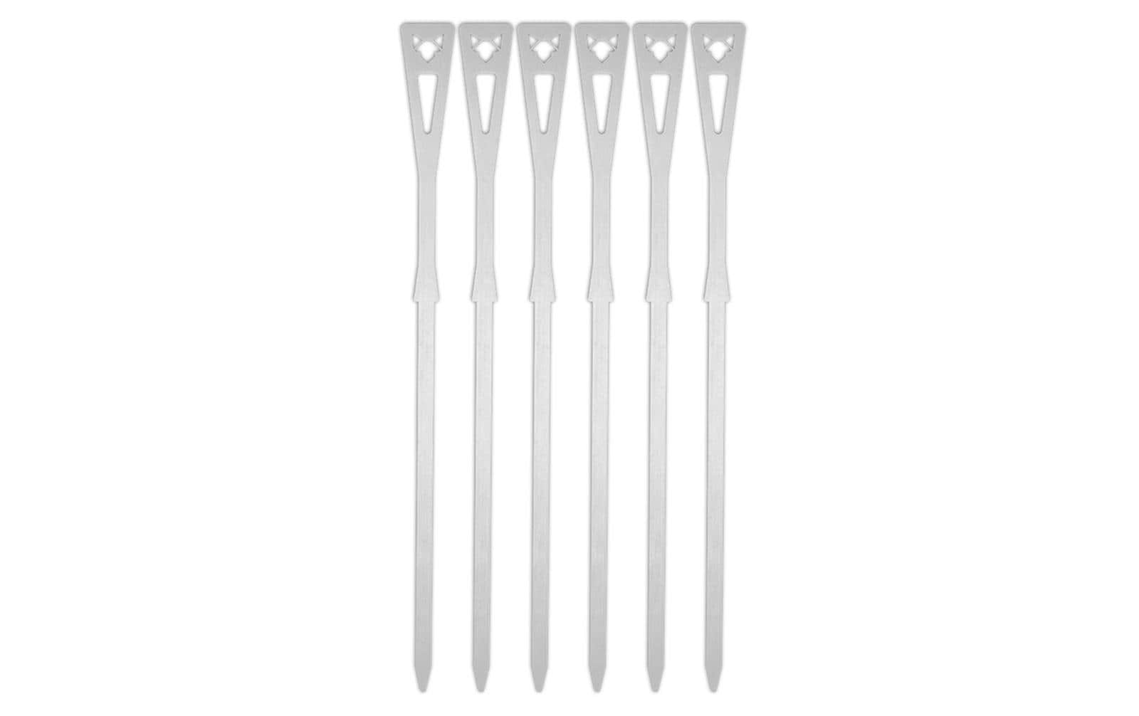 FENNEK Grillspieße kurz, manuell, Set mit 6 Stück Grills & Feuerstellen Fennek Grill