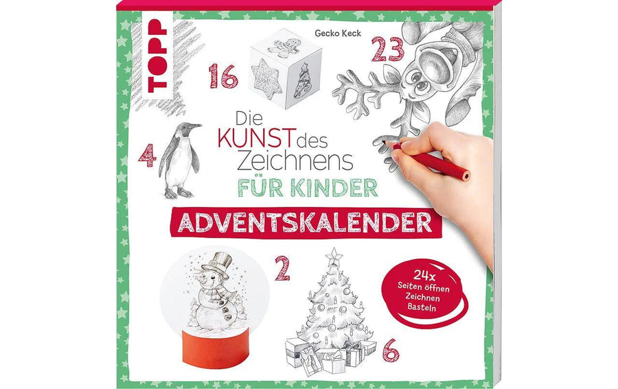 Frechverlag Adventskalender-Buch Die Kunst des Zeichens
