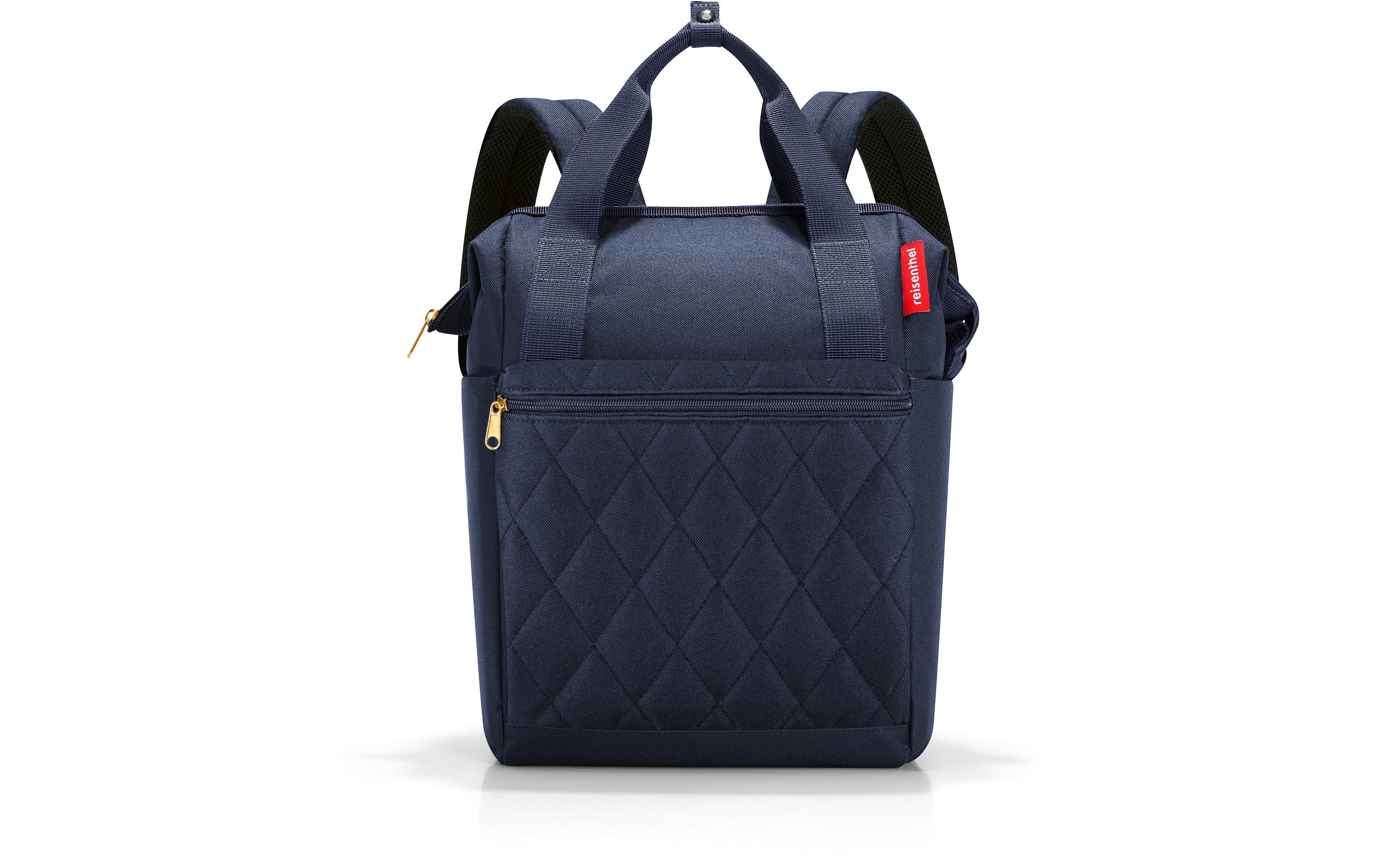 Reisenthel Rucksack Allrounder Rhombus M Wasserabweisend Midnight Gold Sport & Freizeit > Freizeit > Zubehör Reisenthel