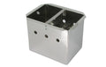 Aschenfalle Edelstahl robuster Aschenbehälter 22 cm Grills & Feuerstellen Nouvel
