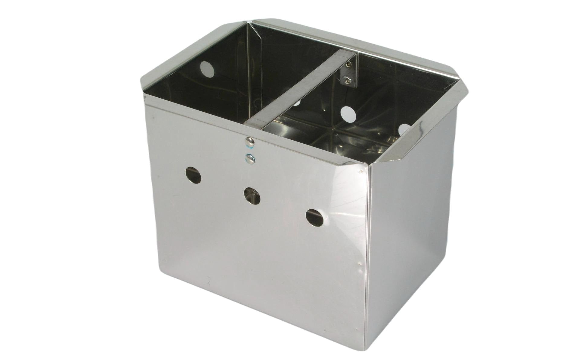 Aschenfalle Edelstahl robuster Aschenbehälter 22 cm Grills & Feuerstellen Nouvel