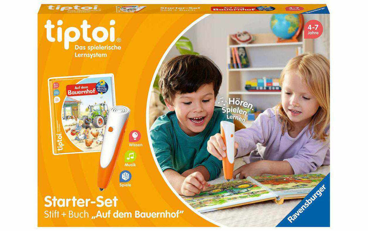 tiptoi Starter-Set Stift und Bauernhof-Buch -DE-