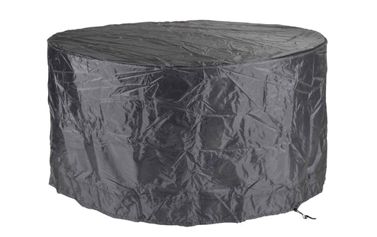 Runde Sitzgruppen-Schutzhülle von Jarda Cover, schwarz, Ø 200 × 85 cm