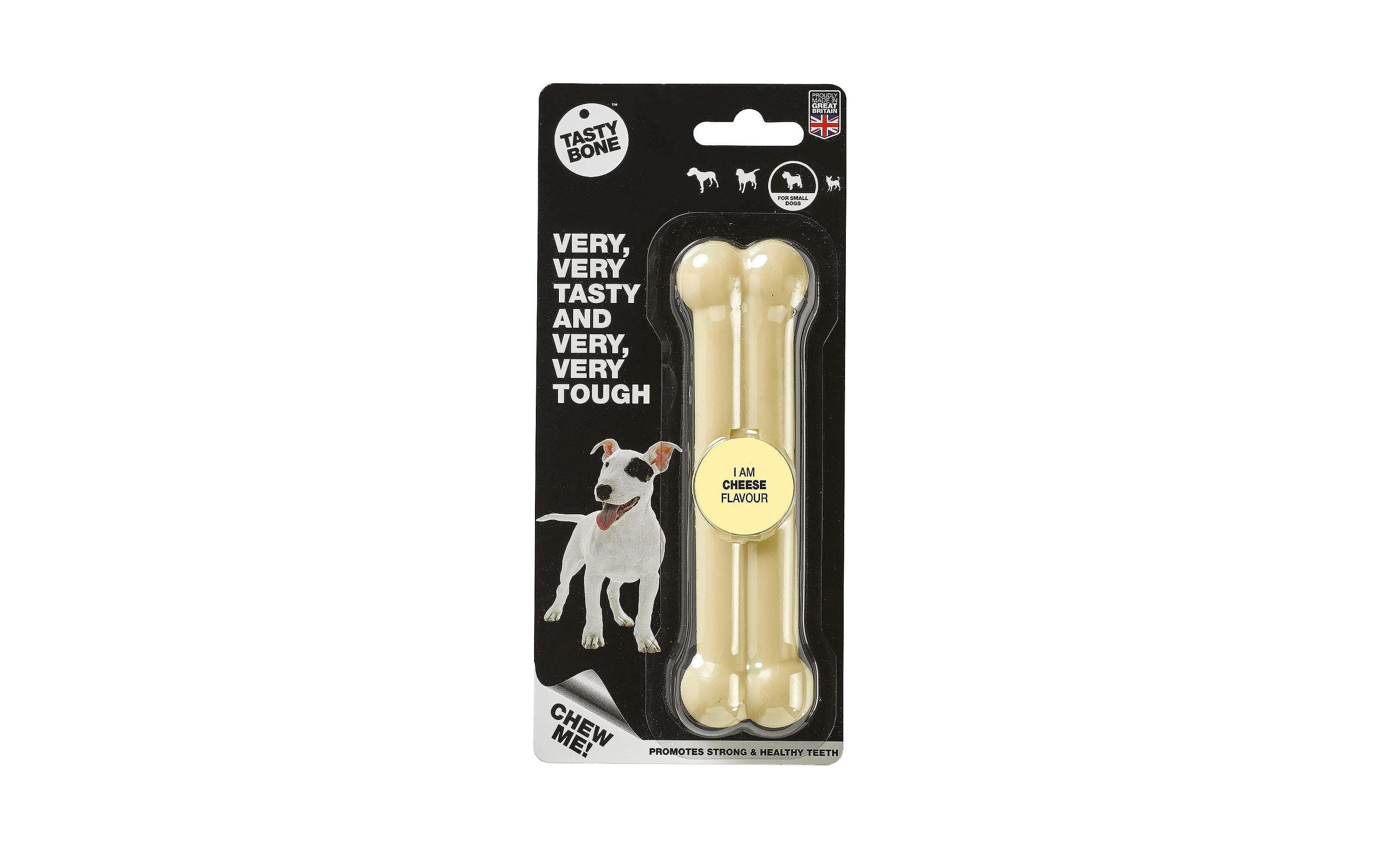 Tasty Bone Spielzeugknochen mit Käsegeschmack
