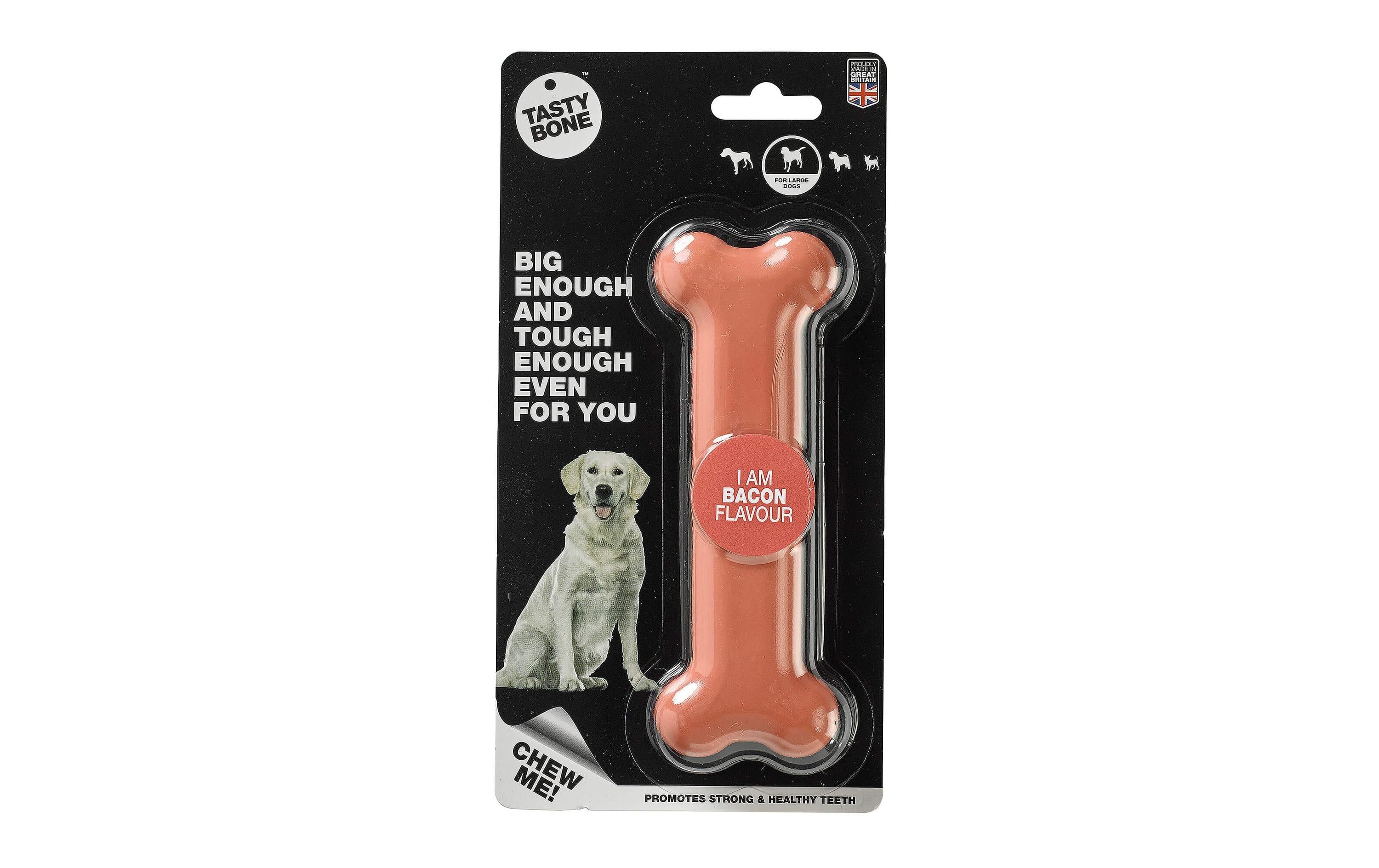 Tasty Bone Spielzeugknochen mit Speckgeschmack