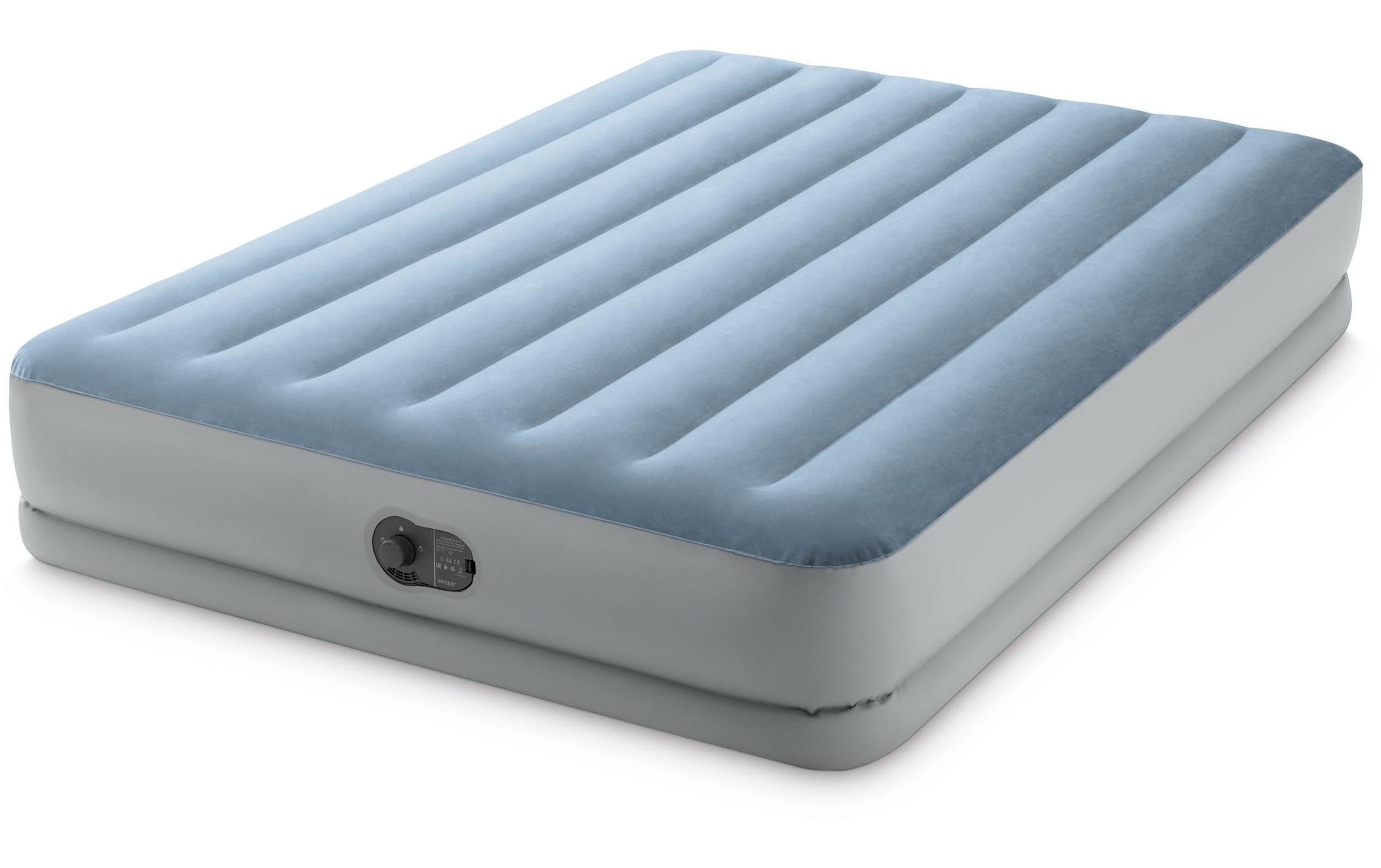 Intex, Dura Beam MidRise Queen 152 x 203 x Queen, 152x203x36 cm, int. USB-Pumpe