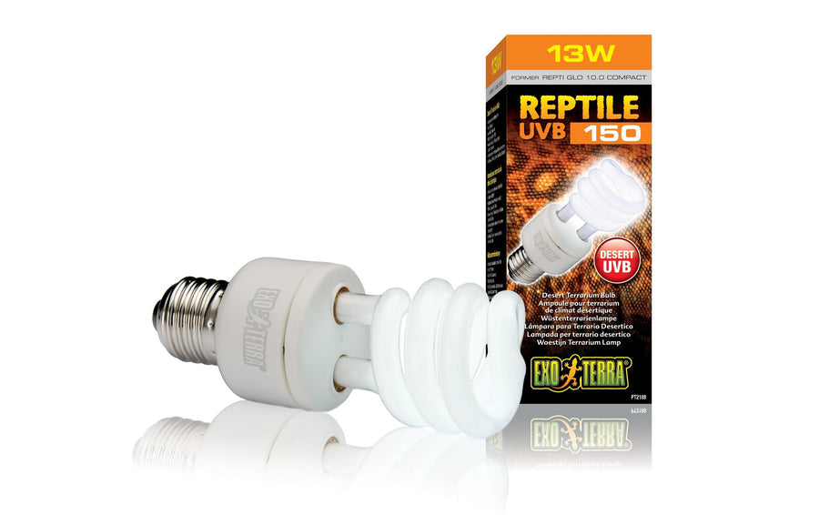 Exo Terra Terrarienlampe Reptile UVB150 E27, 13W, 15.4 cm