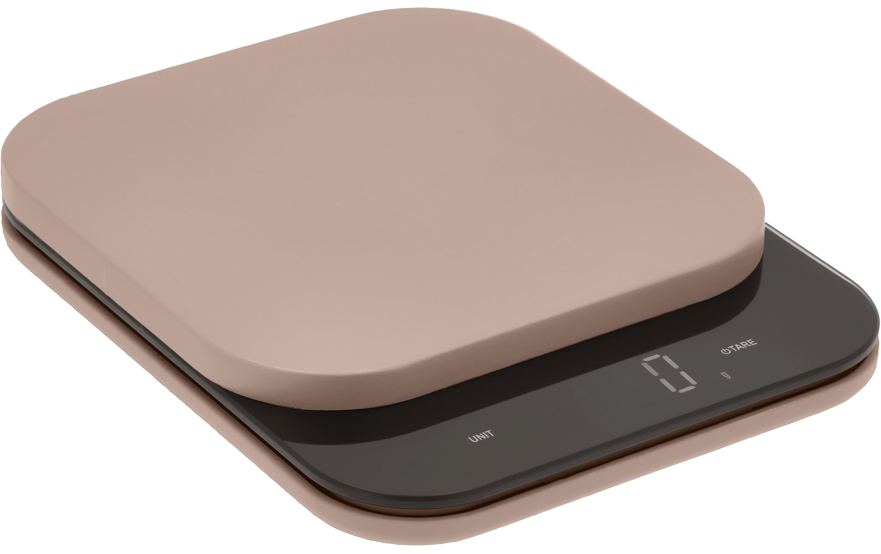 Rosti, Küchenwaage Mensura Beige 16.5x20.3x3.5cm, 300ml, LED Display, ABS