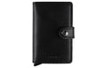 SECRID Portemonnaie Miniwallet Vintage Schwarz