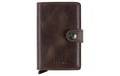 SECRID Portemonnaie Miniwallet Vintage Braun
