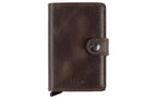 SECRID Portemonnaie Miniwallet Vintage Braun