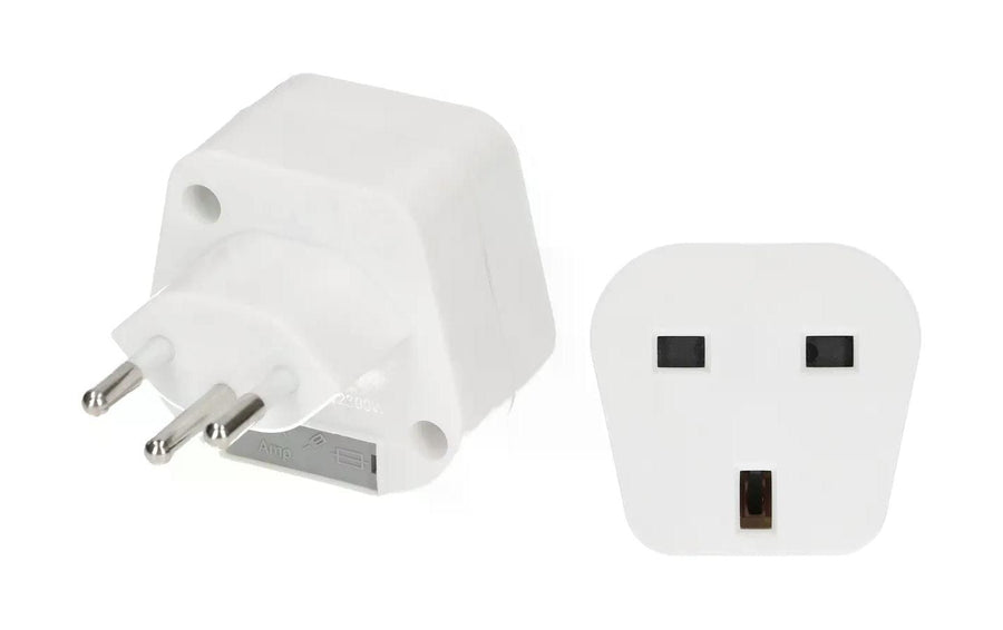 Max Hauri Reiseadapter GB – CH, Weiss