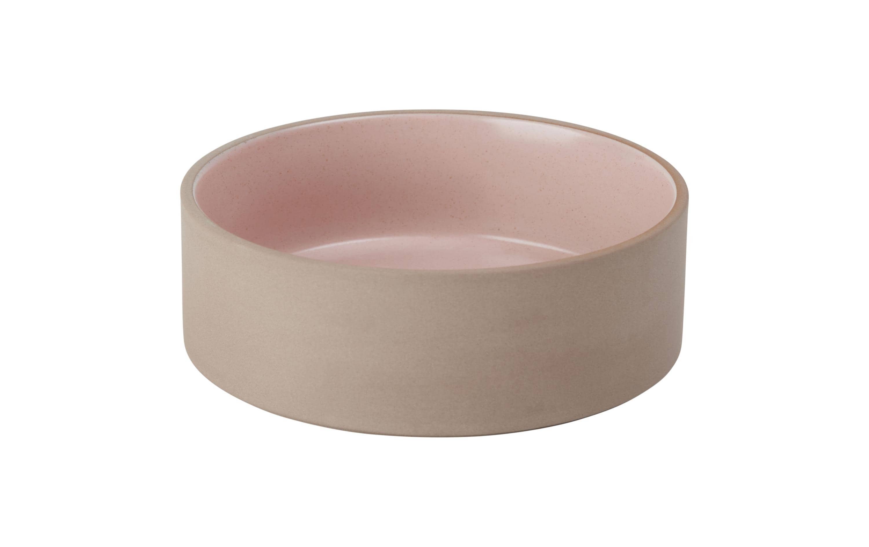 OYOY Keramiknapf Sia L, Ø 19.5 x H 6.5 cm, Rose